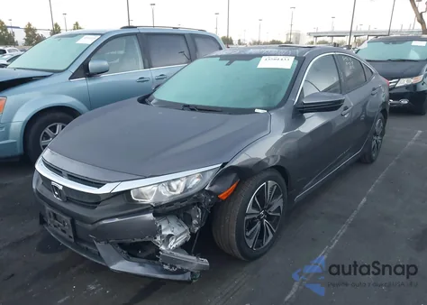 2017 Honda Civic Ex-T from USA, damaged, VIN 19XFC1F37HE211613